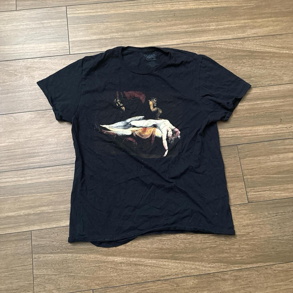 Black Graphic Men's T-Shirt